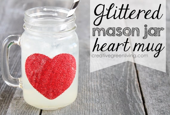 50 Crafts To Make and Sell - Easy DIY Ideas for Cheap Things To Sell on Etsy, Online and for Craft Fairs. Make Money with These Homemade Crafts for Teens, Kids, Christmas, Summer, Mother’s Day Gifts. | Dishwasher Safe Glittered Heart Mugs #crafts #diy