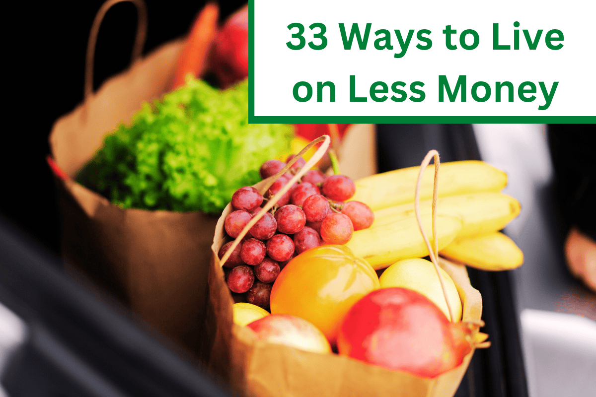 Ways to Live on Less Money