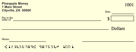The Routing Number for Chase Bank 3