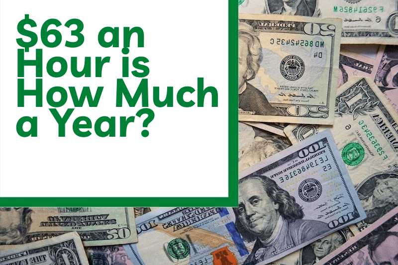 $63 an Hour is How Much a Year?
