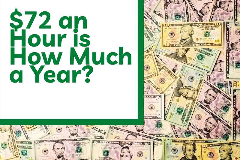 $72 an Hour is How Much a Year?